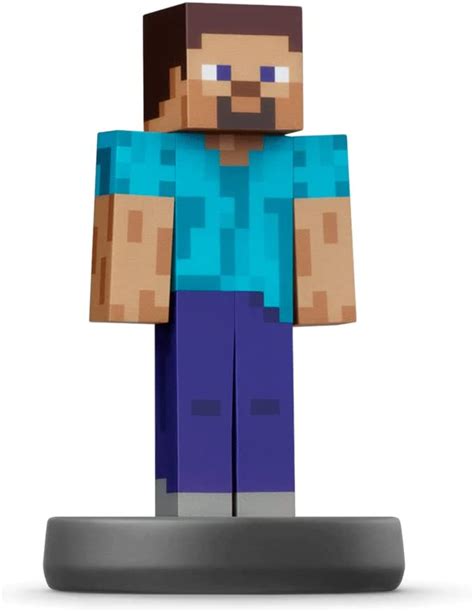 Amiibo Minecraft Steve y Alex (Super Smash Bros)