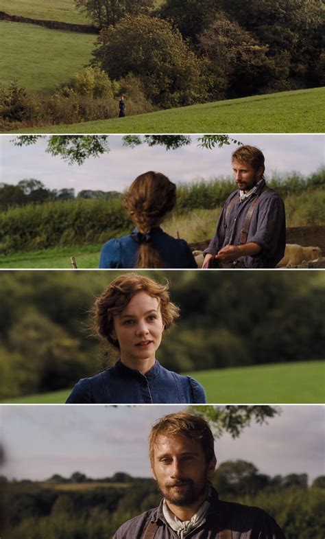 four different scenes of people in the countryside