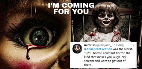 Twitter Reviews For Annabelle Creation Proves It Is The MOST SCARIEST ...