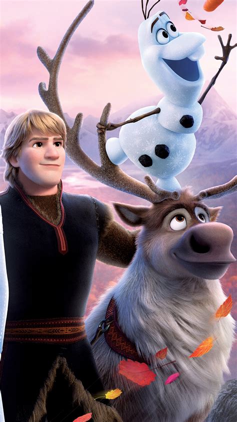 Movie Frozen 2, Olaf (Frozen), Sven (Frozen), Kristoff (Frozen ...