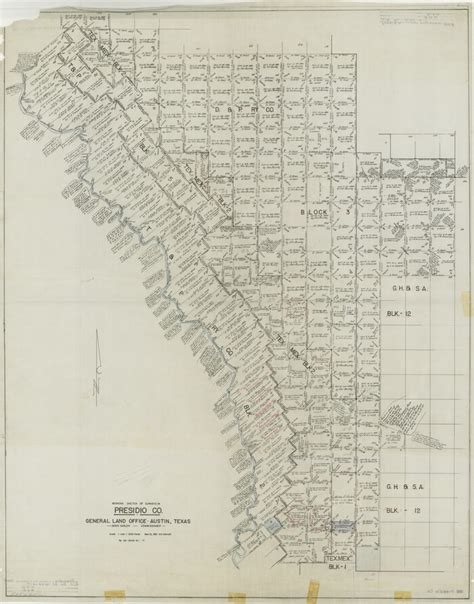 Presidio County Rolled Sketch 105B | 9789, Presidio County Rolled ...