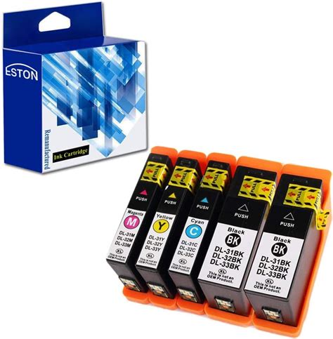 Amazon.com: ESTON Compatible Ink Cartridge Replacement For Dell Series ...