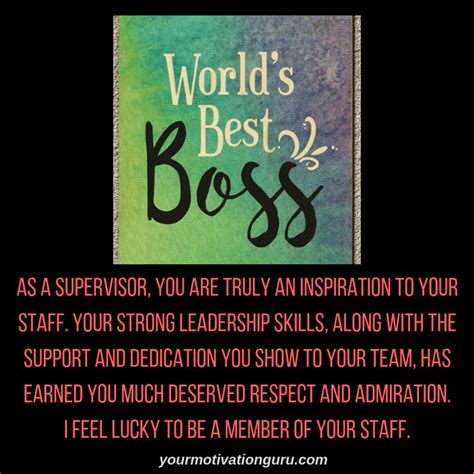 Top 10 Best Boss Appreciation Quotes and Thank You Messages For Boss | Message for boss ...