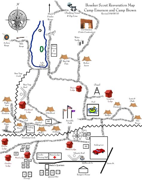 Map of Camp