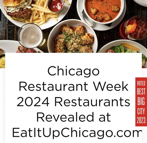 Chicago Restaurant Week 2024 | Chi@Glance