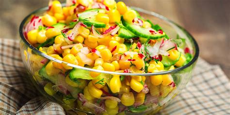 Fresh Sweet Corn Salad - Answers for Me