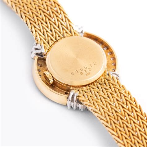 Chopard Diamond Yellow Gold 18k Wristwatch For Sale at 1stDibs