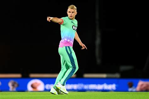 Sam Curran held his nerve after bowling a no-ball on the 100th delivery ...