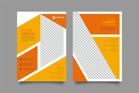 Modern corporate business a4 flyer poster template brochure cover design 1893803 Vector Art at ...