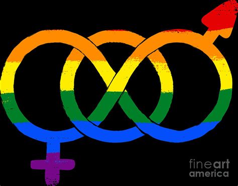 LGBTQ Symbol Acceptance Rainbow Flag Pride Month Supporter Digital Art ...