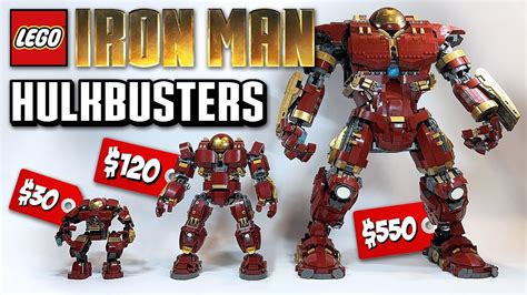 LEGO Iron Man Hulkbusters Comparison | Brick Finds & Flips