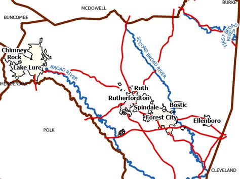 Rutherford County, North Carolina GIS