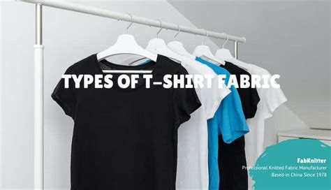 Types of T-Shirt Fabric - FabKnitter