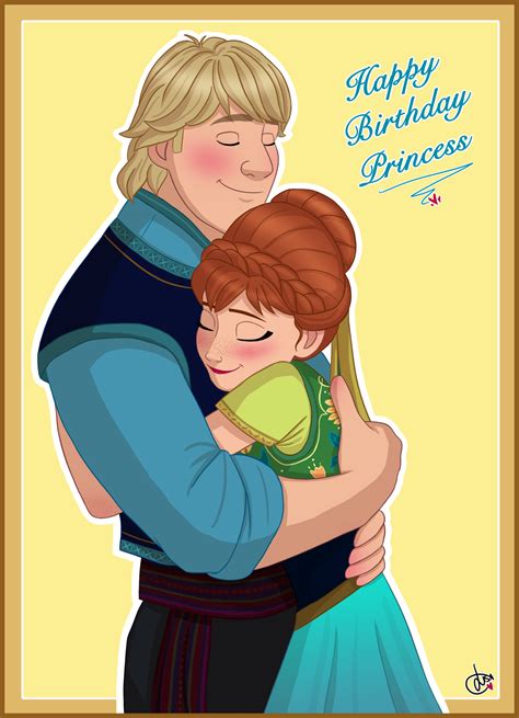 Anna and Kristoff - Frozen Fever Fan Art (38333397) - Fanpop