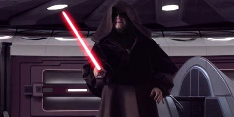 Darth Sidious Lightsaber in Star Wars | Star wars images, Star wars memes, Star wars trilogy