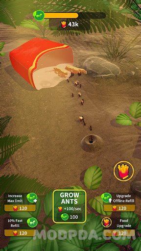 Download Little Ant Colony - Idle Game (HACK/MOD Lots of Food/DNA) for ...