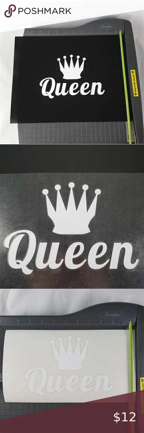 Queen Car Sticker decal Window/Bumper Vinyl Car sticker decal that can be applied to your car ...