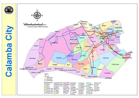 Map of Calamba City, Philippines (Source: LGU of Calamba City, 2008). | Download Scientific Diagram