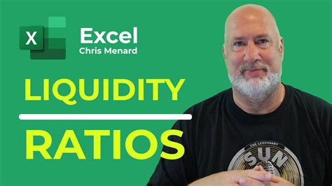 Liquidity Ratio using Excel: Chris Menard Training