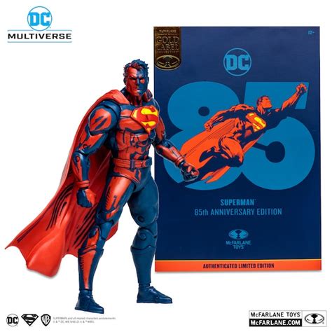 Superman (85th Anniversary) Gold Label 7" Figure