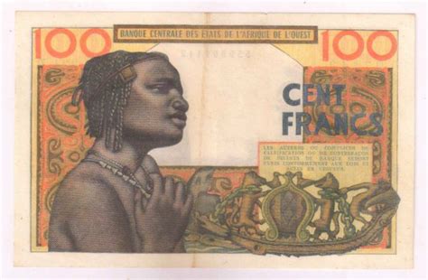 BENIN - West African States - 100 Francs vf currency note - KB Coins & Currencies