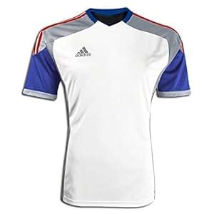 Amazon.com : adidas Soccer Team Jerseys: adidas KHA Custom Replica Soccer Jersey White L ...