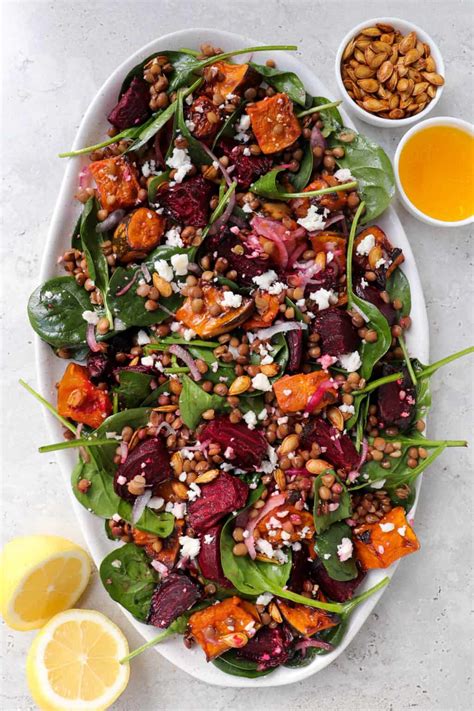 Roasted Beetroot & Pumpkin Salad – Goodness Avenue