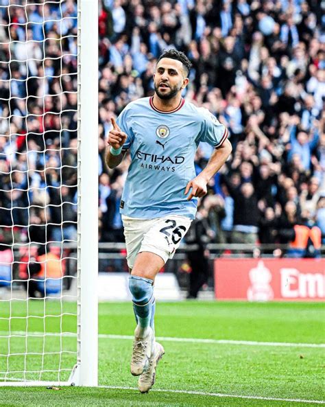 Mahrez's hat trick sees Man City to FA Cup Final - Vanguard News