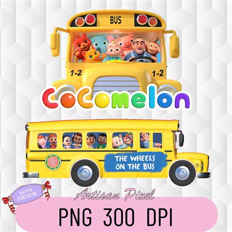 Cocomelon Bus Printable Instant Download Available In - vrogue.co