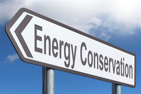 Energy Conservation - Free of Charge Creative Commons Highway Sign image