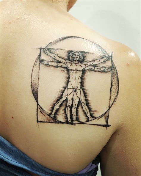 First tattoo - Vitruvian Man by Gorky @ Valley Ink Brisbane AU | Sleeve tattoos, Tattoos for ...