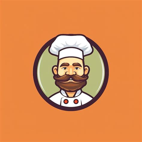 Premium AI Image | chef logo design