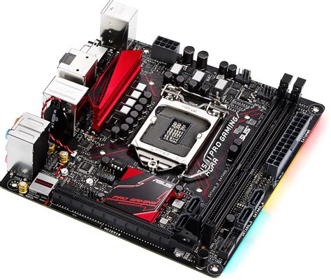 B150i Pro Gaming Aura LGA1151 Mini-ITX Motherboard (no WiFi)