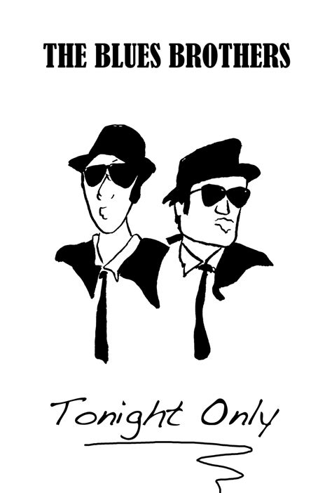 The Blues Brothers | Poster By Cattapancomics