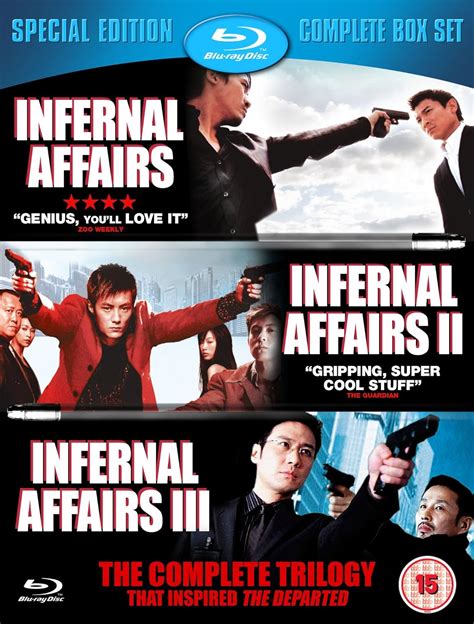 Infernal Affairs - The Complete Trilogy [Blu-ray]: Amazon.co.uk: Alan Mak, Andy Lau, Tony Leung ...