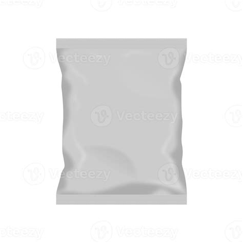 Blank snack pouch package 12041384 PNG