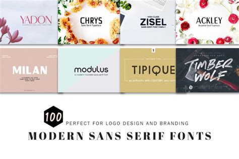 100 Modern Sans Serif Fonts For 2023 - Creativetacos