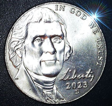 2023-D JEFFERSON NICKEL WITH A DDO OBVERSE WITH DIE CLASH ON BUILDING REVERSE AU - For Sale, Buy ...