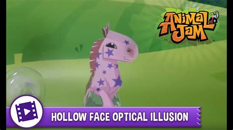 Animal Jam - Hollow Face Optical Illusions - YouTube