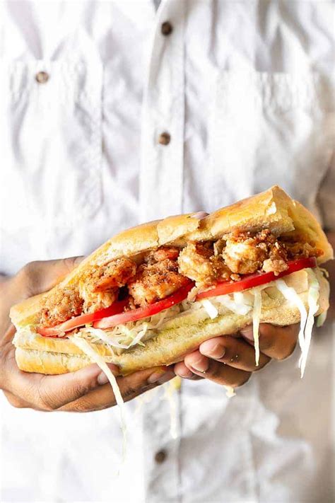 The BEST Shrimp Po' Boy Recipe with Remoulade Sauce! - Grandbaby Cakes