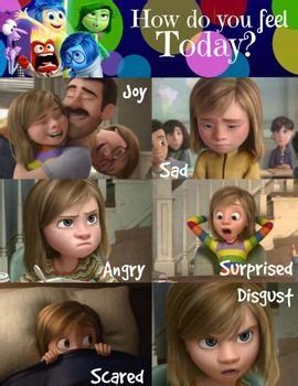 Disney+Pixar's+Inside+Out+"Today+I+am+feeling"+emotions+chart+with+Riley.+A+8.5X11+poster+/+page ...