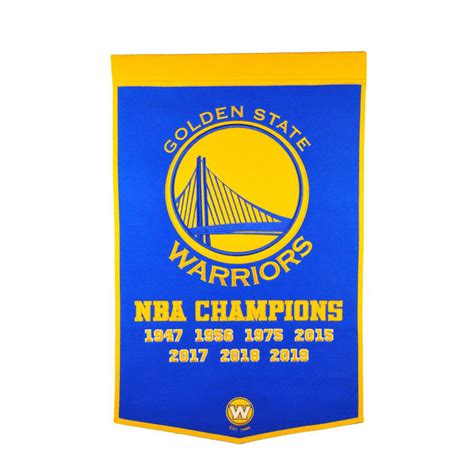 Golden State Warriors Dynasty Banner 24×36 – GPS Sports Gallery