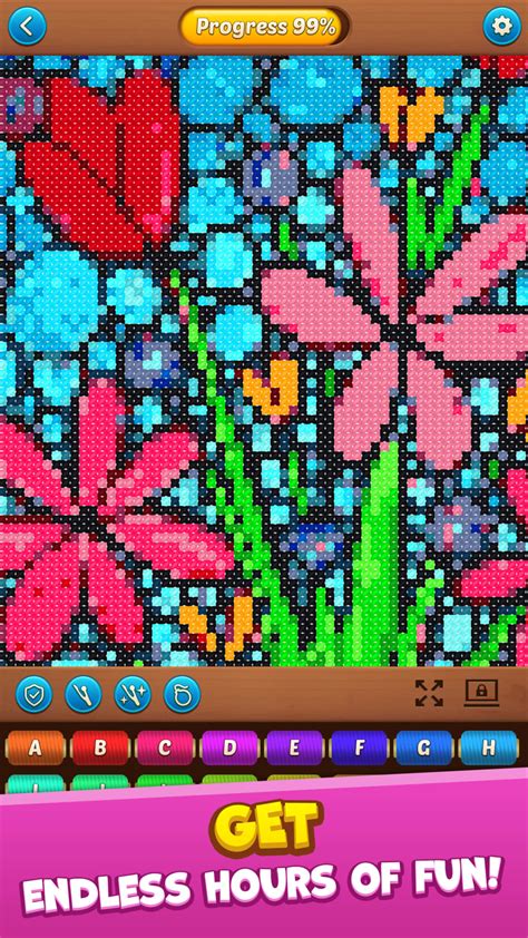 Cross Stitch: Coloring Art para iPhone - Download