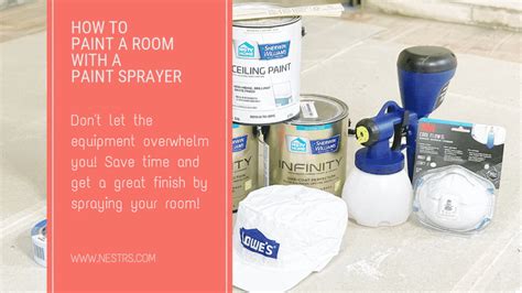 How To Paint an Interior Room with a Paint Sprayer