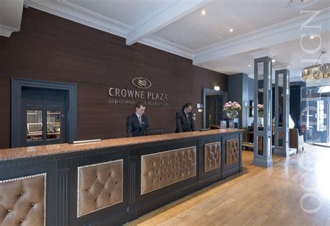 Crowne Plaza Hotel, Edinburgh Hotel, Reception Area, Reception Counter, Hotel Interior Design ...