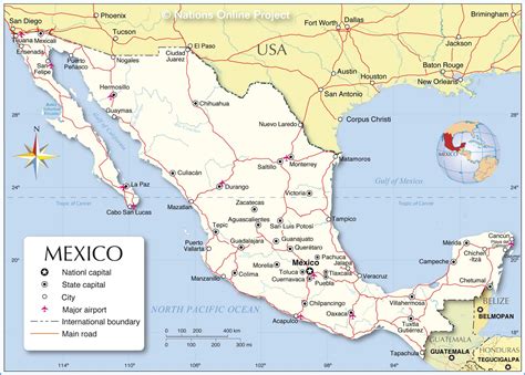 Free photo: Map of Mexico - Atlas, Cities, City - Free Download - Jooinn