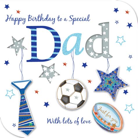 Special Dad Happy Birthday Greeting Card | Cards | Love Kates