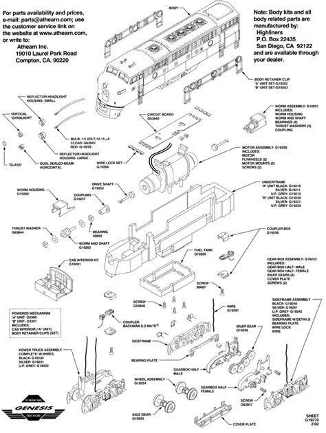 Athearn Genesis Sd70 Ace Wiring Diagram