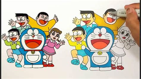 to Draw Gian from Doraemon (Doraemon) Step by Step : Drawing ...