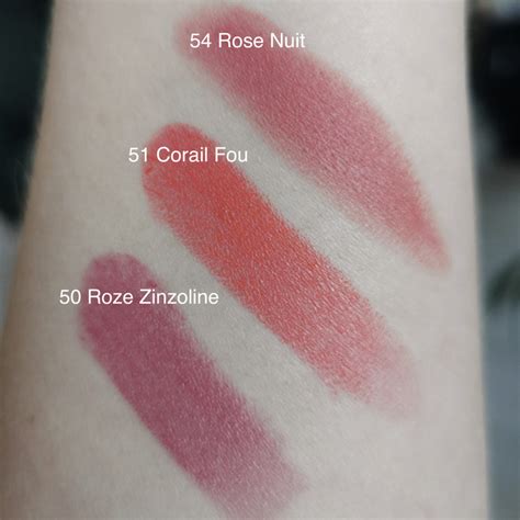 Hermès lipstick Satin and Matte formula: review and swatches